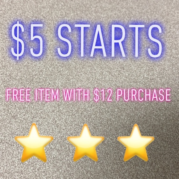 XS/S/M/L/XL -All LOW starts -Like this listing to be notified when I go live! - Picture 5 of 6